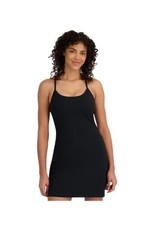 Outdoor Voices Women's Exercise Dress, Pink, Black, Green & Pink Multi colors