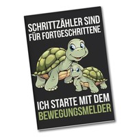 SchrittzäHler FüR Fortgeschrittene - SchildkröTe Souvenir Souvenir Magnet