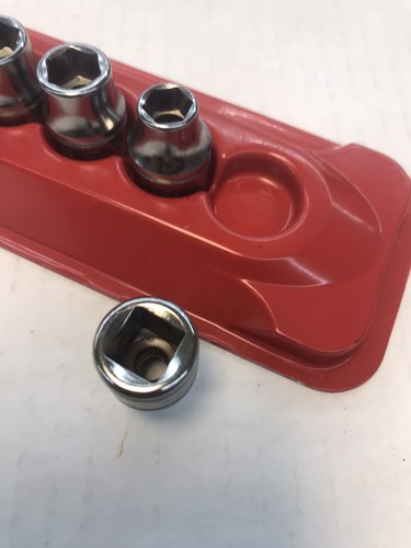 Snap-on 211FSY 11-Piece 1/4"-7/8" NICE 3/8" Dr 6-Point Shallow Socket Set - Picture 6 of 6