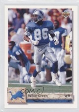 1992 Upper Deck Willie Green #613 3a3