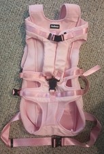 Pet Bonus Dog Pet Front Carrier Adjustable Hands-Free XL Pink Up To 35lbs NWOT