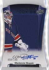 2015 Upper Deck Contours Rookie Jerseys 58/199 Mackenzie Skapski #148 Auto 7i6
