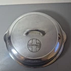 GRISWOLD 1098 Lid Self Basting #8 Raised Logo Button Lid Very Nice. Lid only.
