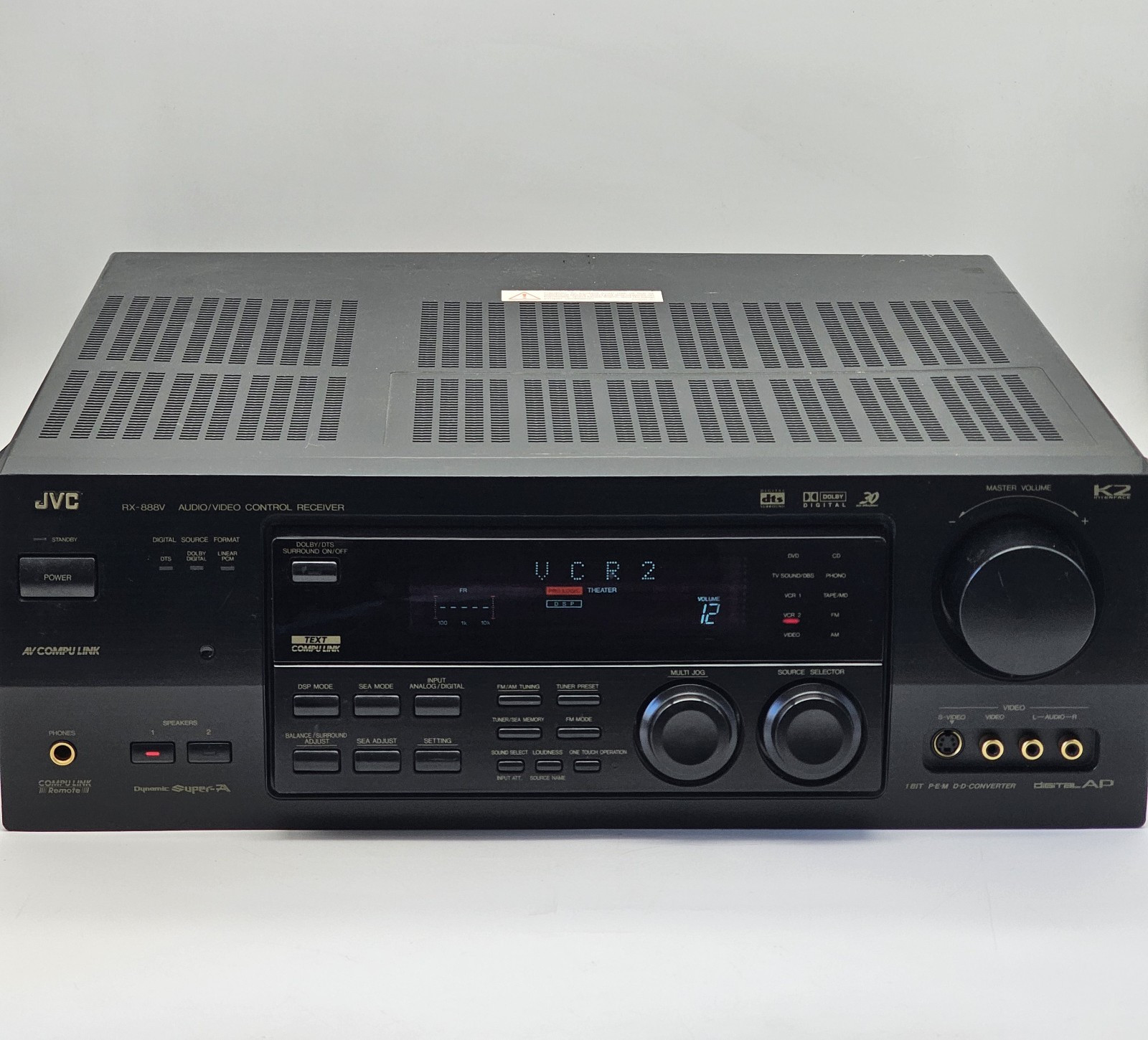 JVC RX-888V Audio / Video Control Stereo Receiver | eBay