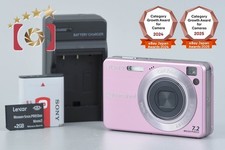 SONY Cyber-Shot DSC-W120 Pink 7.2 MP Digital Camera Japanese Language Only 