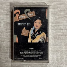 Patsy Cline 12 Greatest Hits Decca Country Music Cassette Tape