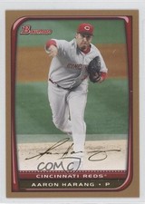 2008 Bowman Gold Aaron Harang #53 0a1