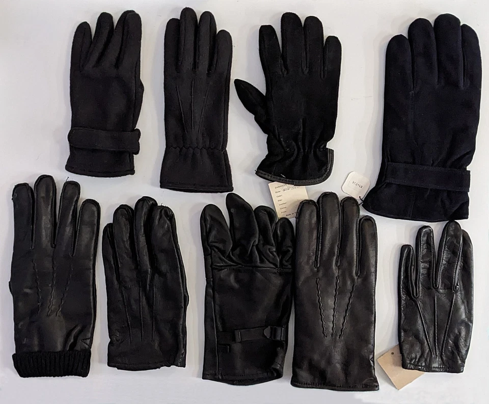 58 guantes individuales vintage - principalmente de cuero y principalmente para zurdos Foto 4 de 4