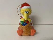 VINTAGE 1980’s Big Bird Christmas Ornament Sesame Street Muppets Inc 3.25’’ EUC