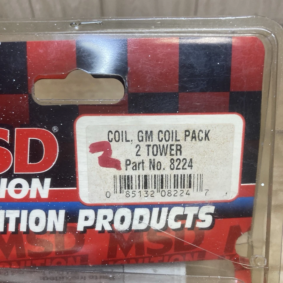 NEW MSD GM coil 2 tower 8224 ignition system ump imca asa arca drag racing nhra - Image 3 of 4