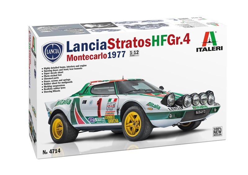 Maquette Italeri Lancia Stratos HF : Réplication historique haut de gamme 1977