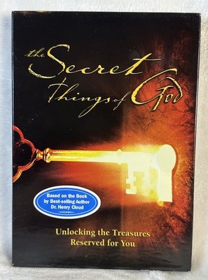NEW The Secret Things of God (DVD, 2007) SEALED Henry Cloud Slipcover Unlocking