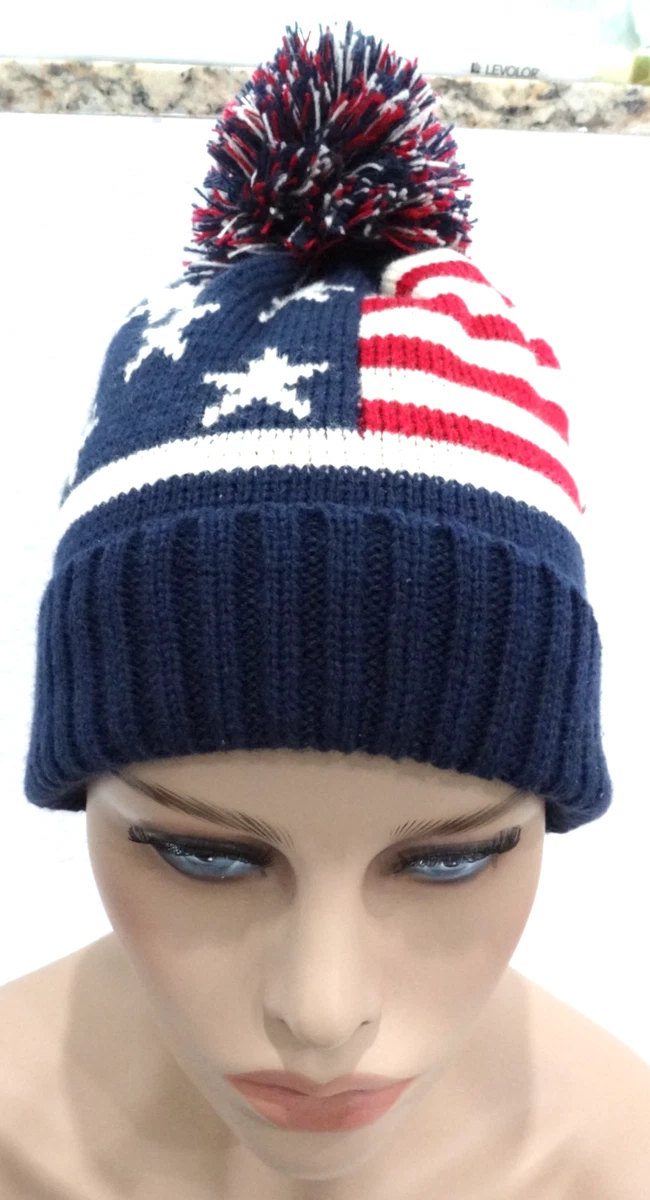 american flag beanie products for sale | eBay