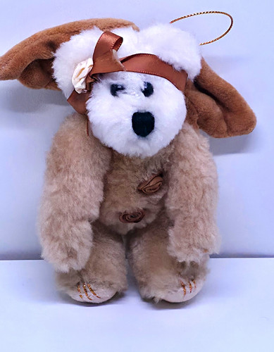 Gund Snuffles 2386 Small Plush Stuffed Bear Brown White Vintage 1987