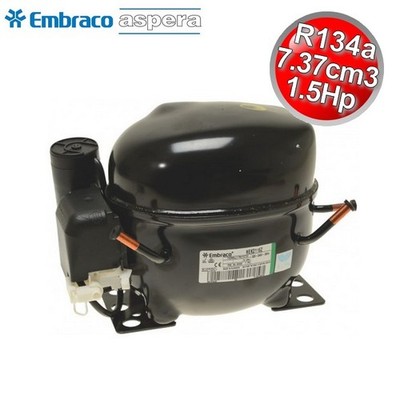 Verdichter R134A CSIR - 1,5 PS - 7,37 cm3 - Embraco Aspera NEK2116Z