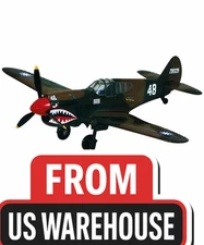 P-40 Warhawk Diecast Plane – 1:48 Scale WWII Fighter – Smithsonian Replica Model