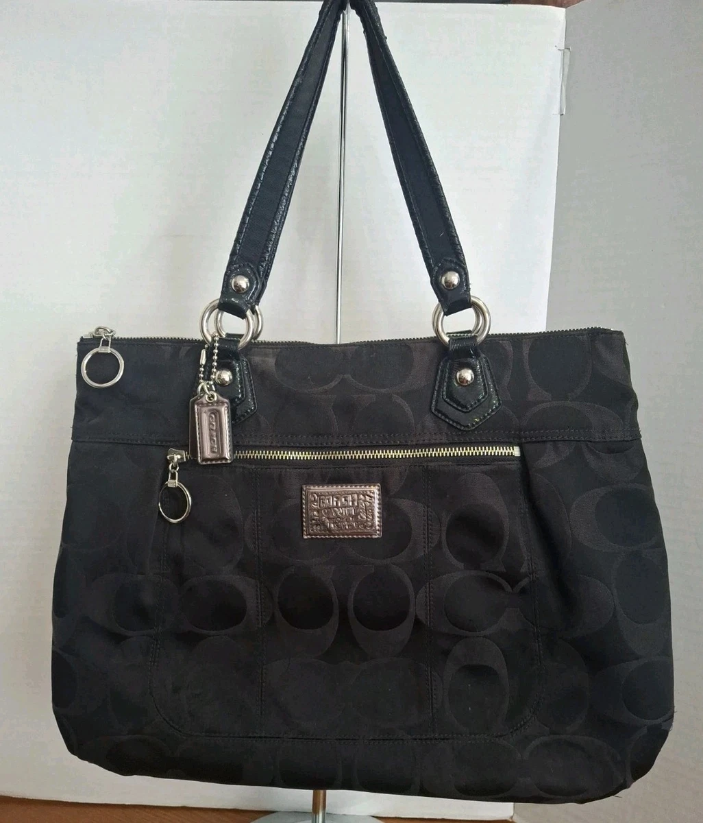 Coach Poppy Tote Black Bags & Handbags for Women for sale | eBay