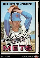 1967 Topps #144 Bill Hepler Mets 2 - GOOD
