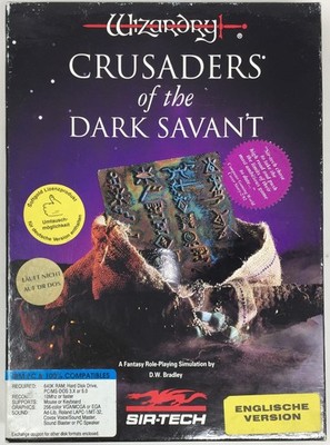 Wizardry: Crusaders of the Dark Savant PC 5,25'' Big Box