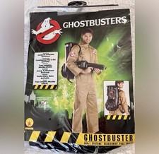    Men  s Ghostbusters Costume With Inflatable Backpack - Medium