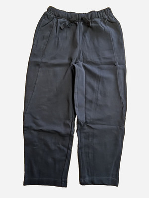 NWT HANNA ANDERSSON FRENCH TERRY SOFT BLACK BARREL SWEATPANTS 140 10