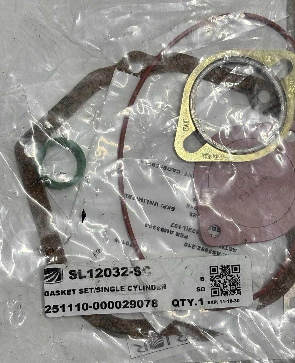 SL12032-SC GASKET SET SINGLE CYLINDER photo 1