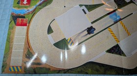 Micro Machines Test Track 500 Playset w Box 1989 Galoob Complete Inc 7 Vehicles