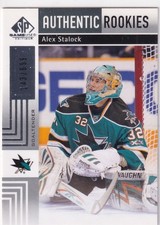 11/12 UD SP GAME USED ALEX STALOCK RC SP ROOKIE /699 #107
