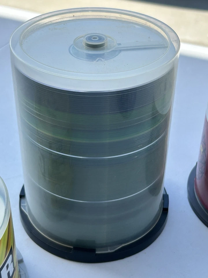 Lot 180+ Blank CD-R Recordable Discs Mixed Brands 700MB 80min Memorex Sealed - Image 4 of 4