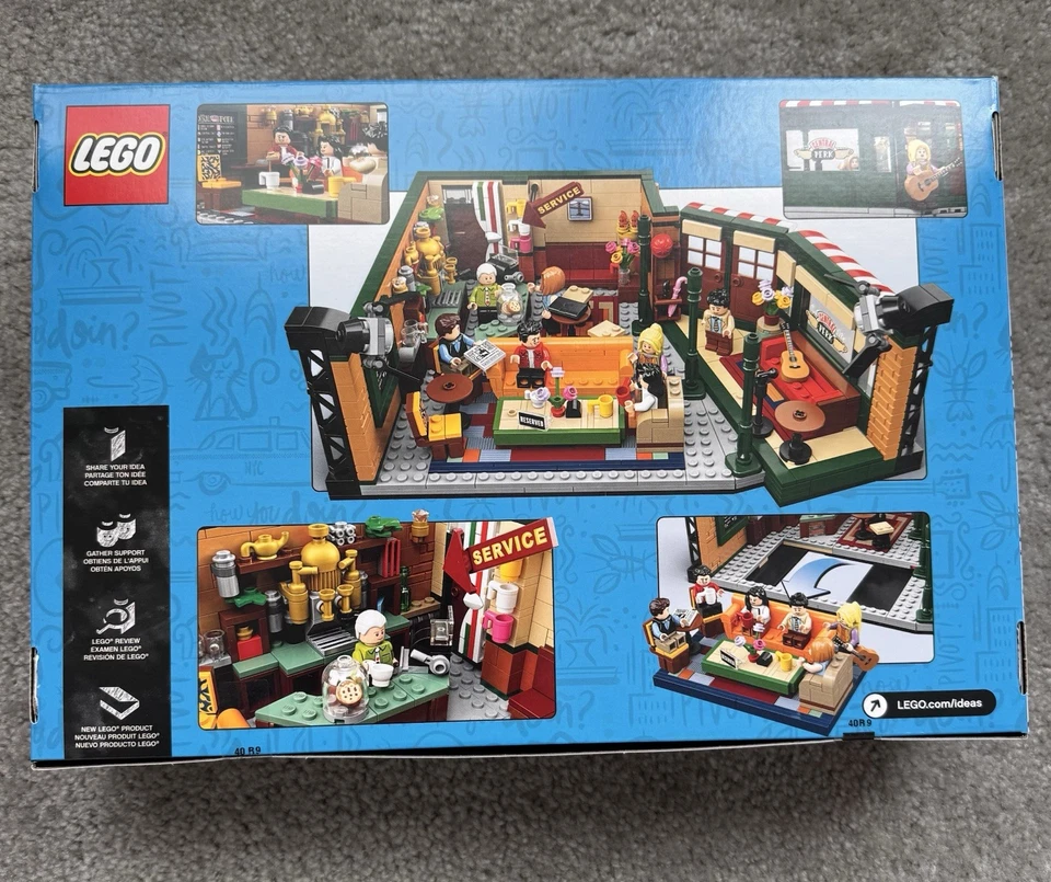 LEGO FRIENDS The TV Series Central Perk (21319) 1079 Pieces Retired Sealed [New] - Image 2 of 4