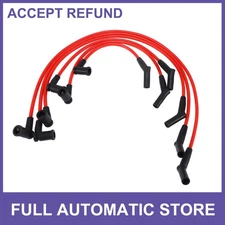 6 Pcs Spark Plug Wire Ignition Coil Cable No.4F1Z12259AA for FORD TAURUS