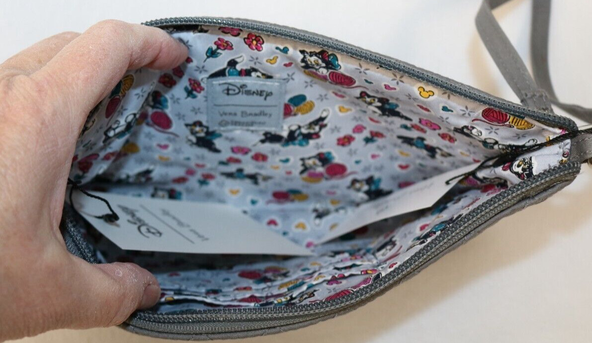 Vera Bradley RFID Convertible Wristlet Wallet Mickey Mouse Piccadilly Paisley