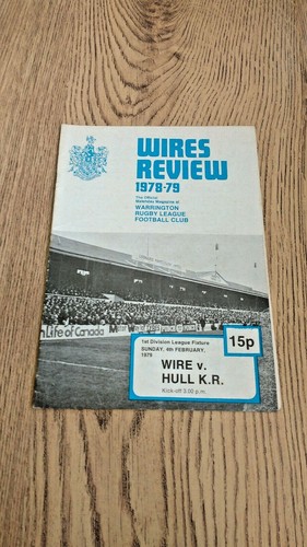 Warrington Rugby League Programmes 1976 - 2006 - Picture 38 of 117