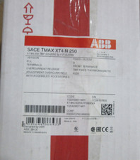ABB SACE Tmax XT4 N 250 Circuit Breaker 3P 250A 600V 1SDA080114R1 New in Box