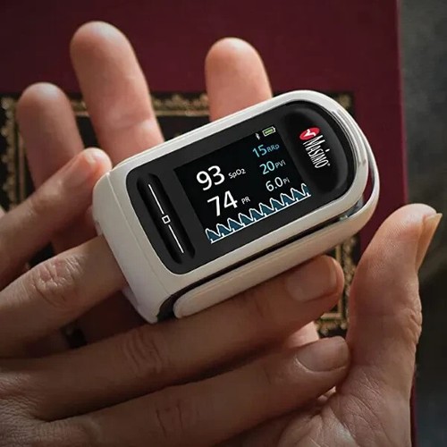 Masimo MightySat Fingertip Pulse Oximeter with Bluetooth, Monitor Blood Oxyge... - Picture 2 of 7