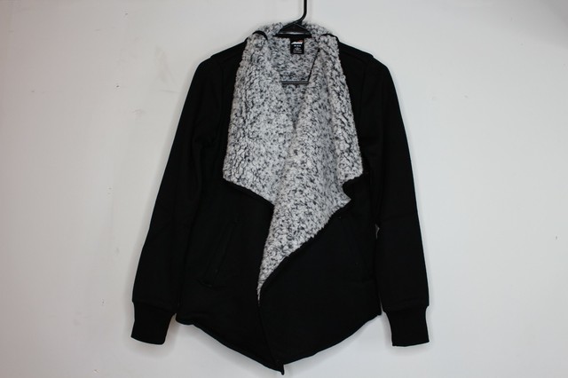 Avia Sherpa Lined Cardigan Black XS 
