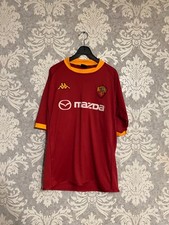 Roma AS 2002/2003 Kappa Home football shirt Soccer Jersey size Xl