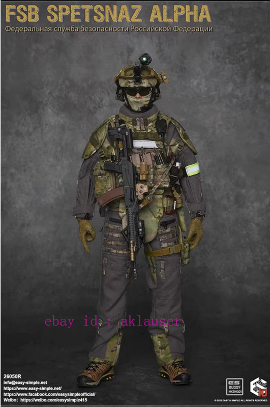 Easy&Simple 26050R ロシアFSB Spetsnaz ALPHA Sa2f3a4efea9447fcb6a1b59282fcc