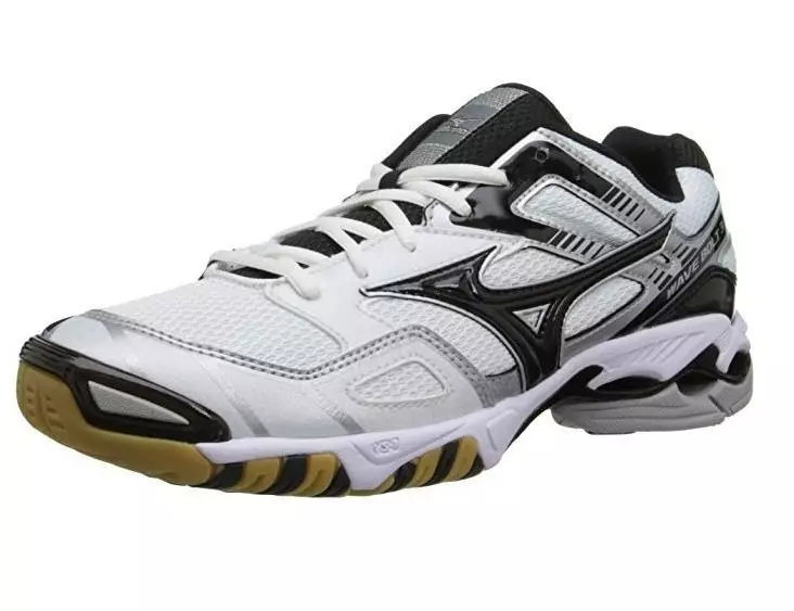 punt Groenteboer assistent Mizuno Womens US 6 EU 36 Wave Bolt 3 Volley Ball Shoe Black White FAST  SHIP! B80 | eBay