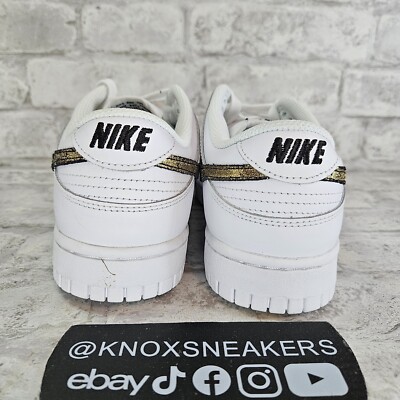 Nike Dunk Low SE Primal White Animal Print DD7099-100 Women's Size