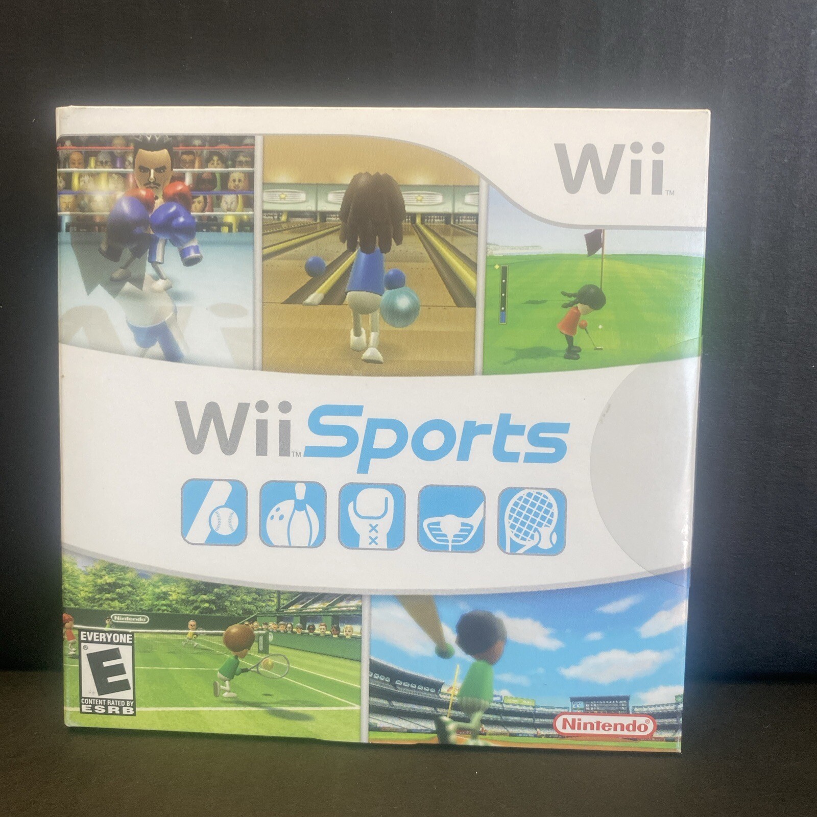 Wii Sports (Nintendo Wii, 2007) Sealed Brand New Cardboard Sleeve eBay