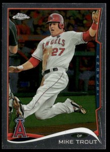 2014 Topps Chrome #1a Mike Trout