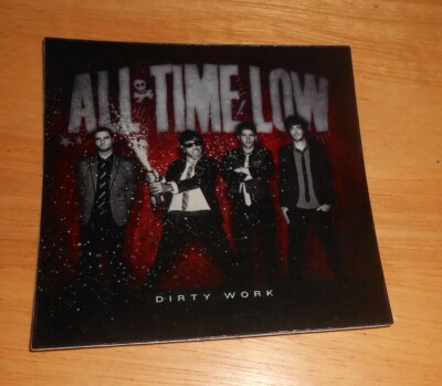 All Time Low Dirty Work Sticker Promo (square) 3.5x3.5