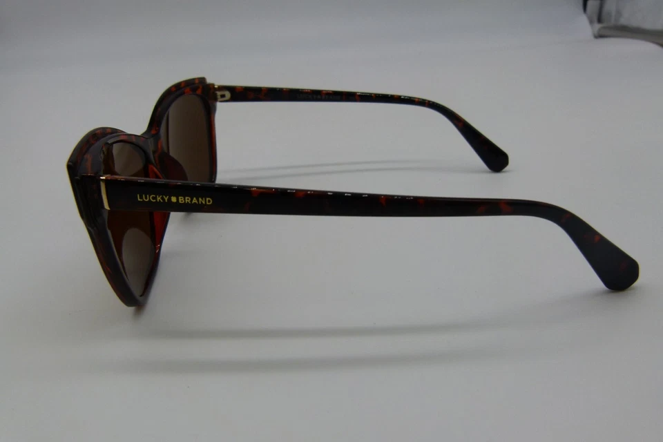 Lucky Brand SLBD114 Havana Full Rim Sunglasses 54-16-145 Brown Lenses - Image 4 of 4