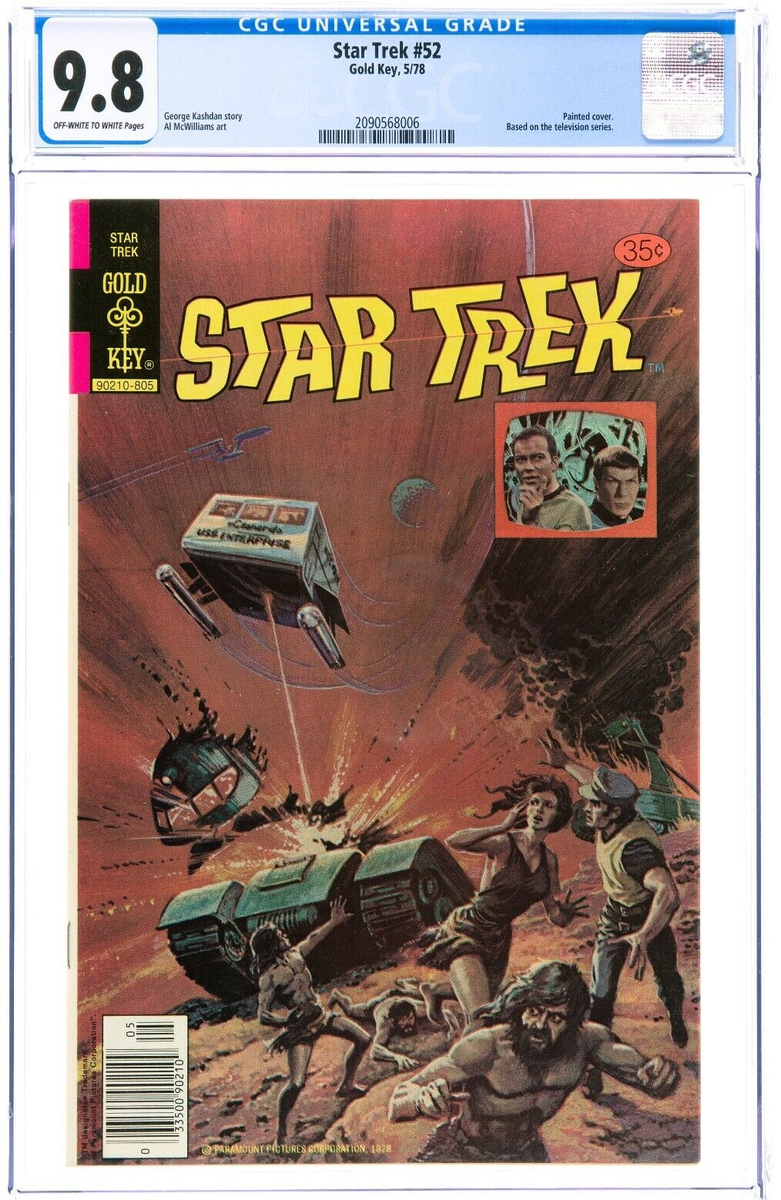 アメコミリーフ　Star Trek #1 Gold Key CGC 5.0 CGCcoverimagemastertemplate_1a