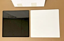 NEW Niubee 12” X 12” Black and White Acrylic Photographic Backgrounds (2 Panels)