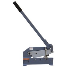 Manual Metal Shear, 12 in Throatless Cutting Machine, Workbench-Mounted HS-12