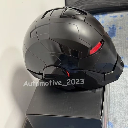 Autoking Iron Man Helm MK5 1/1 Sprachgesteuerte Maske Kindertag Geschenk Requisite - Bild 18 von 25