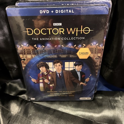 DOCTOR WHO The Animation Collection 2 Disc Set DVD BBC Brand New Sealed - Picture 2 of 3