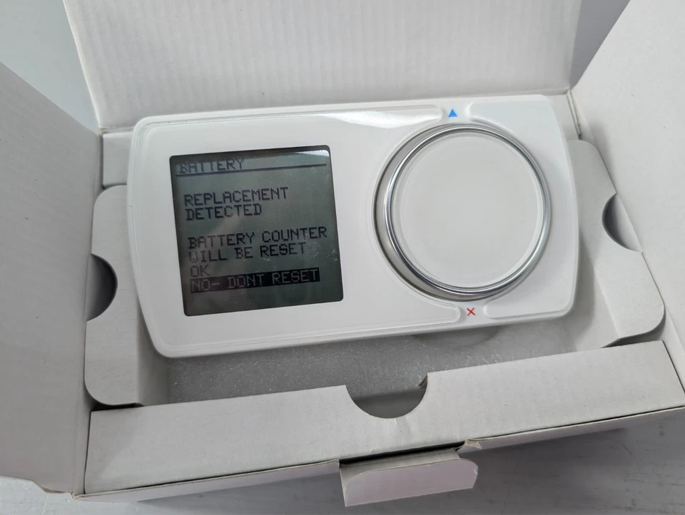 Termostato inteligente Deriva Intellisync blanco caja abierta funciona sin instrucciones manuales Foto 4 de 4